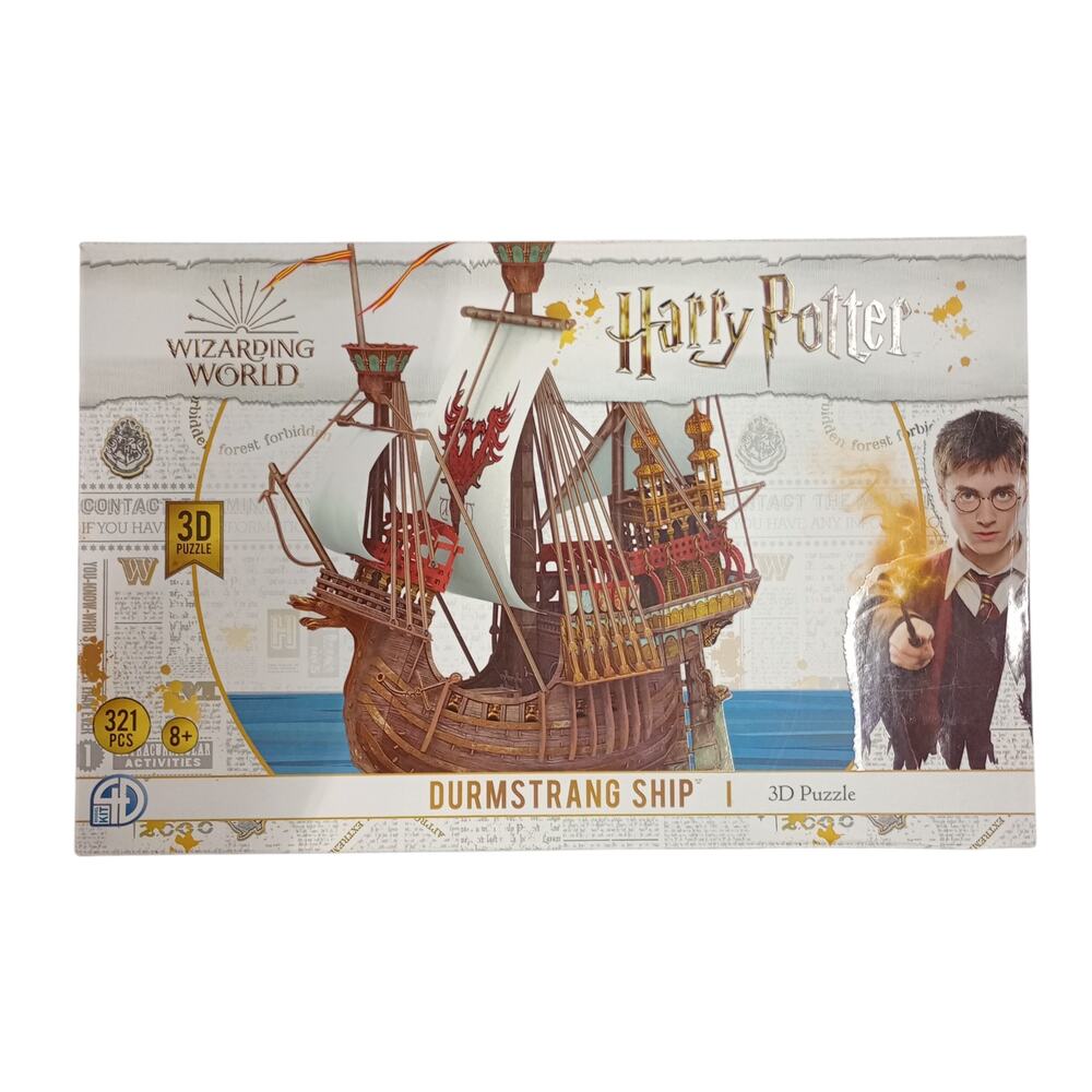 Harry Potter DURMSTRANG SHIP 3D Puzzle Wizarding World 321 Piece